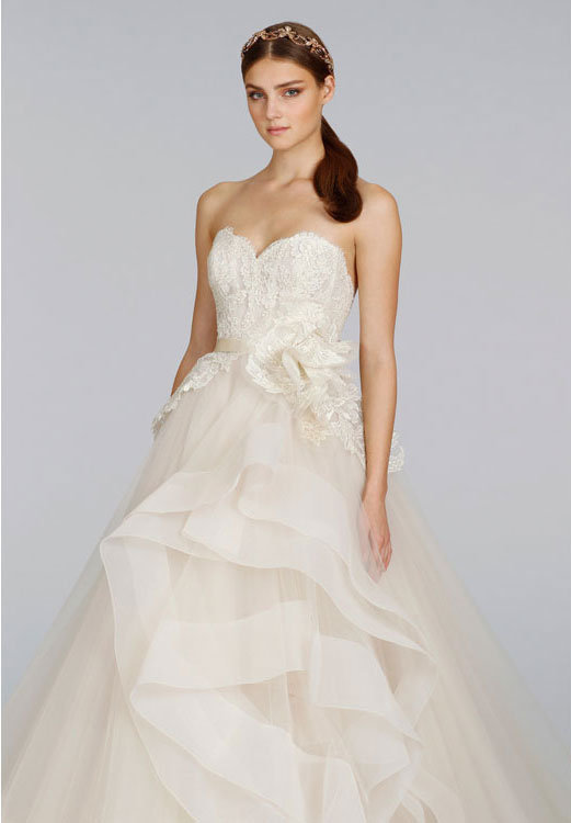 Lazaro Bridesmaid Dresses 2014